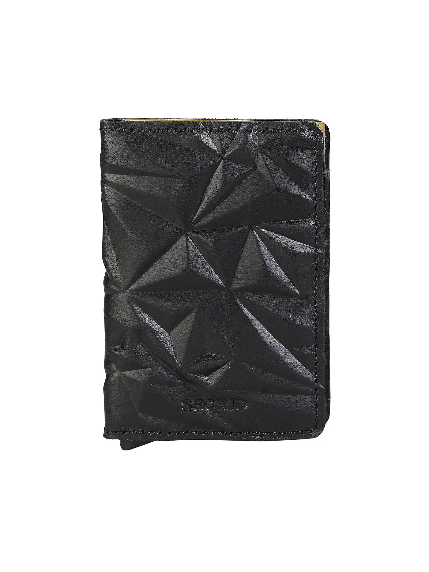 SECRID | Geldbörse - Slimwallet black gold | 
